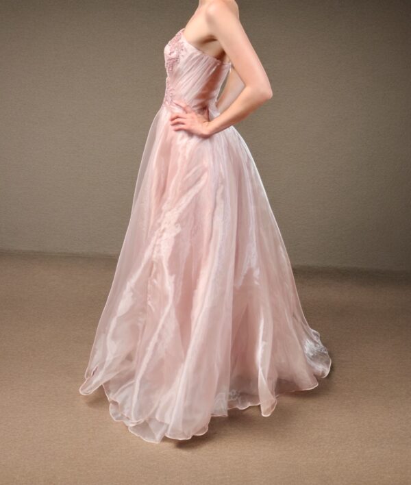 Blush Evening Gown - Image 3