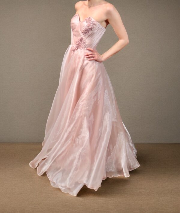 Blush Evening Gown - Image 2